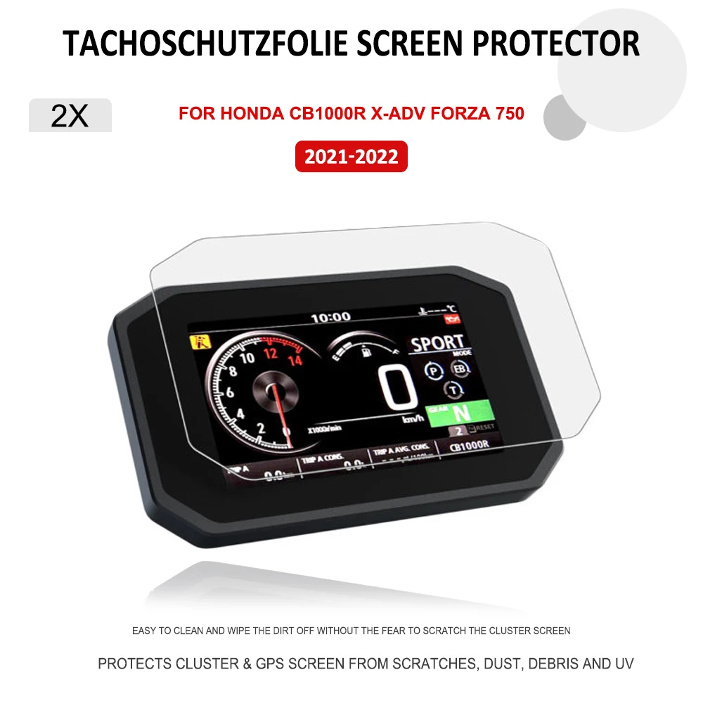 Dành Cho Xe Honda CB1000R X-ADV X ADV 750 FORZA 750 2021-2022 Xe Máy 9H Đồng Hồ Tốc Độ Nhạc Cụ Tấm Bảo Vệ Màn Hình 2021 2022