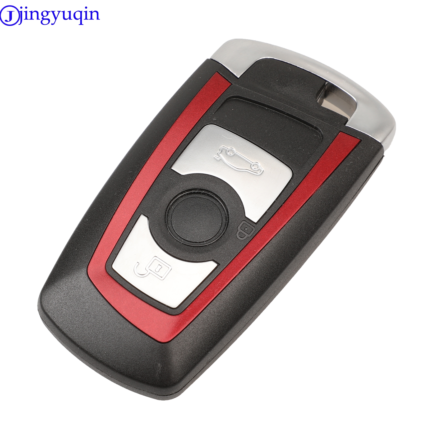 jingyuqin 3/4 Button Smart Remote Key Shell Case Fob For BMW F CAS4 5 Series 7 Series Smart Key Case Cover