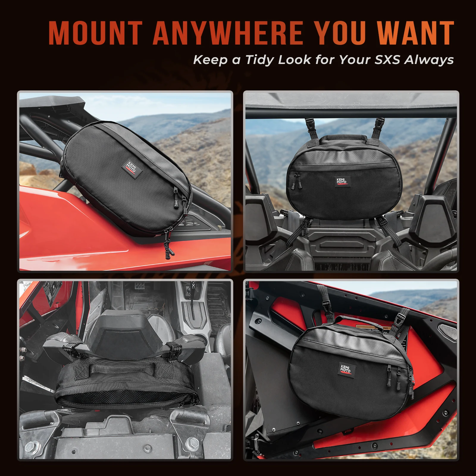 UTV CVT Corrida Drive Belt Bag, Adequado para Can-Am Maverick X3, Compatível com Polaris RZR 800 900 1000 XP Turbo para CfMoto, Gato Ártico