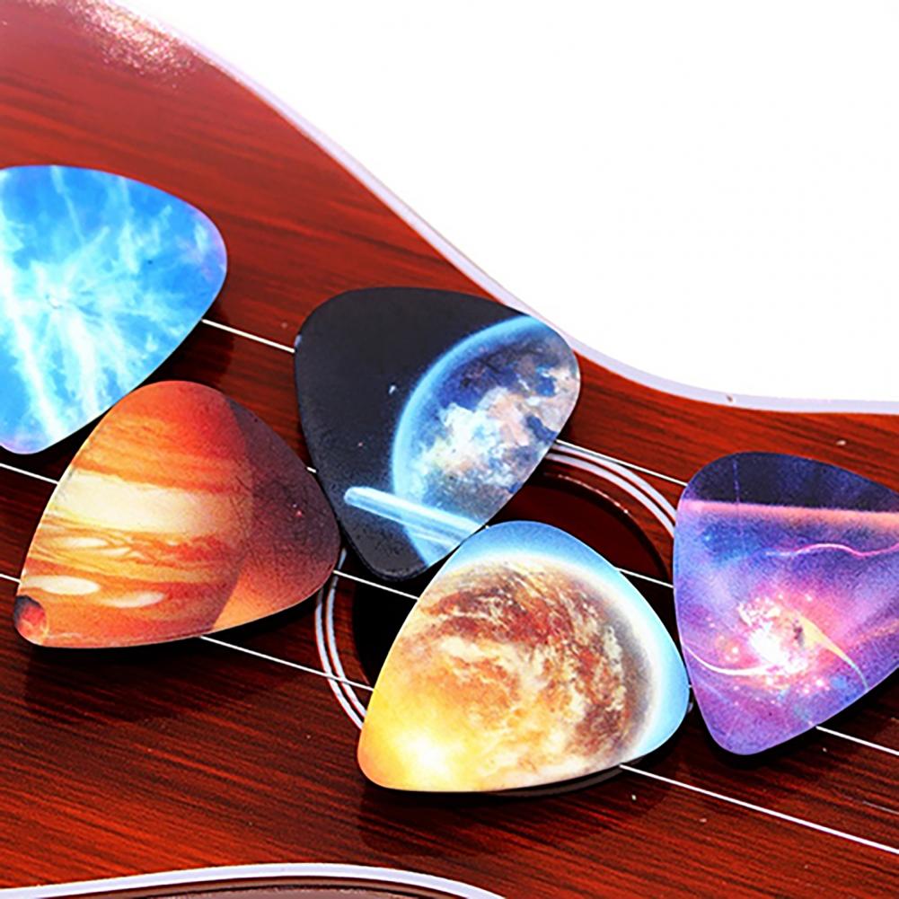 10 Chiếc Mới Âm Phím Đàn Guitar Phím Plectrum Celluloid Điện Mịn Đàn Guitar Chọn Phụ Kiện