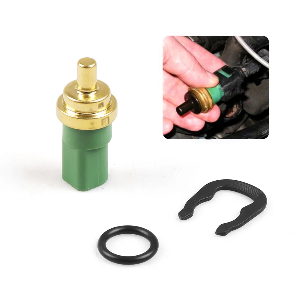 078919501 C 059919501 Un Sensor de temperatura del refrigerante de temperatura del agua para Audi A2 A3 A4 A6 TT para Volkswagen Passat Beetle Jetta Golf