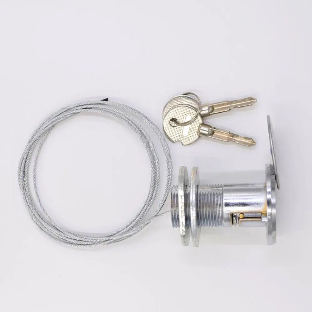 Persiana enrollable/puerta de garaje Cerradura de emergencia con dos llaves Control remoto garaje eléctrico Núcleo de cerradura de cobre Universal