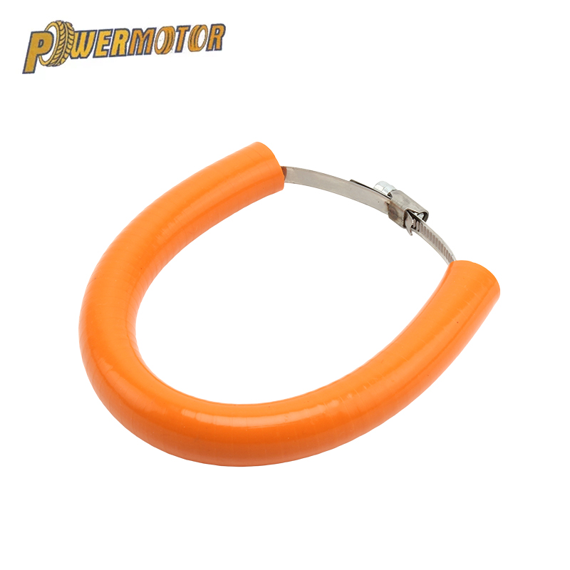 Protetor de escape da motocicleta capa proteção silicone para ktm honda kawasaki yamaha beta universal enduro motocross escudo térmico