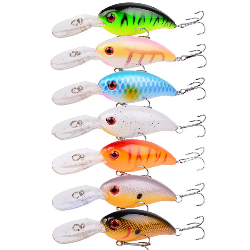 1 Chiếc Quay Mồi Dụ Cá Mồi Wobbler 14G 10Cm Minnow Cau Nhân Tạo Mồi Crankbait Leurre De Bass Pike trolling Pesca Giải Quyết