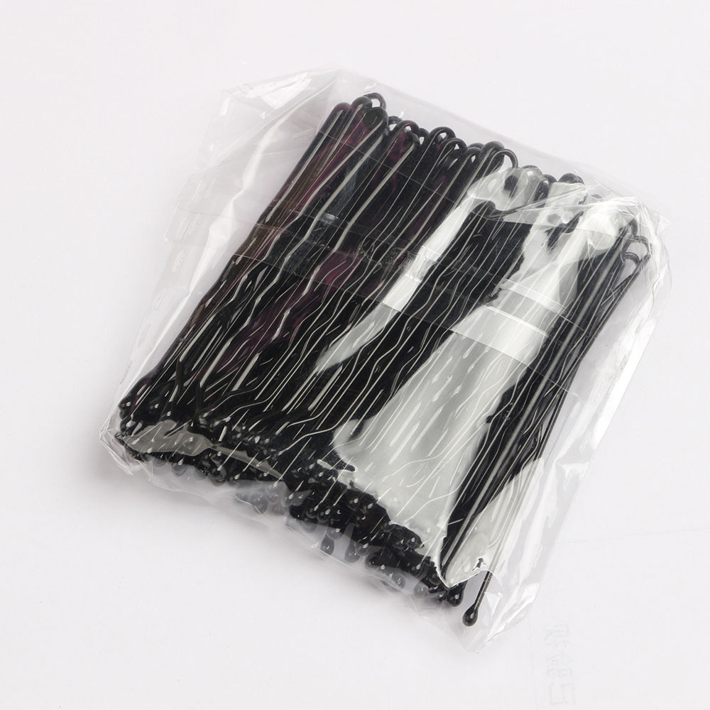 50 pçs 4 cores 5cm grampo de cabelo senhora grampos de cabelo encaracolado ondulado apertos penteado grampos de cabelo feminino estilo acessórios para o cabelo