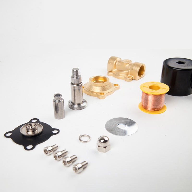 Válvula solenóide elétrica 1/4 "3/8" 1/2 "3/4" 1 "dn8/10/15/20/25/50 normalmente fechada pneumática para água óleo ar 12v 24v 220v 110v