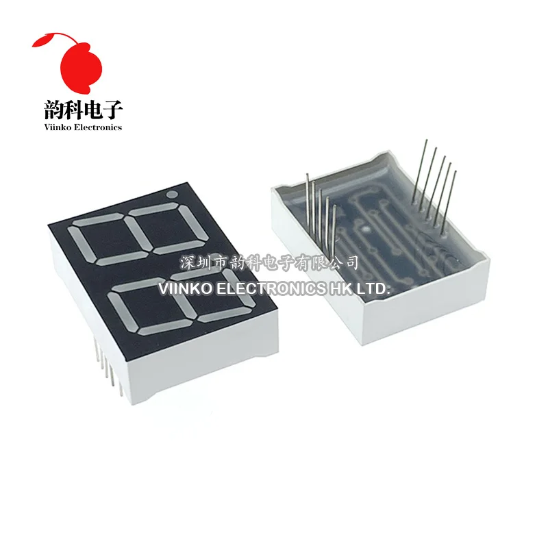 1pc 0.56 polegada display led 7 segmento 1 bit/2 bit/3 bit/4 bit tubo dígito vermelho cátodo comum/ânodo digital 0.56 polegada led 7 segmento