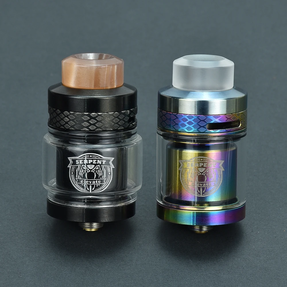 24MM Vape SERPENT ELEVATE RTA Tank 3,5 ml 4,5 ml llenado superior atomizador de cigarrillo electrónico reconstruible vs zeus x rta