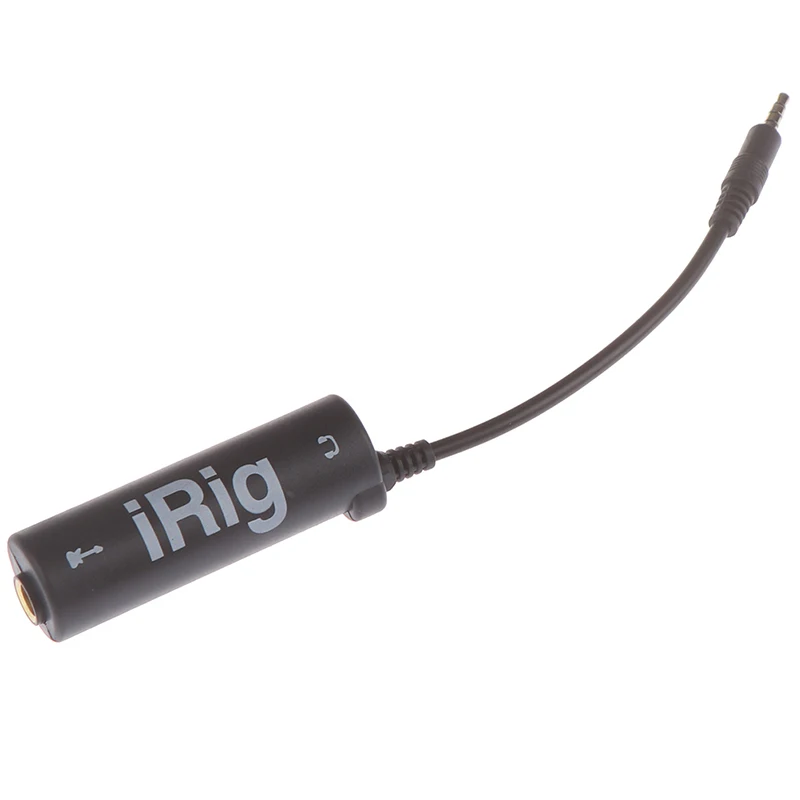 Гитарный интерфейс I-Rig Converter Сменная гитара для телефона Гитарный аудиоинтерфейс Гитарный тюнер Гитарный линейный преобразователь irig