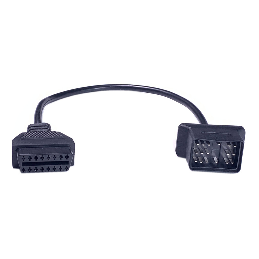 ZJD-Voor Toyota 17Pin Naar 16 Pin Voor Obd Obd2 Adapter Kabel Lood Diagnostische Interface 17 Pin Obdii Verlengkabel