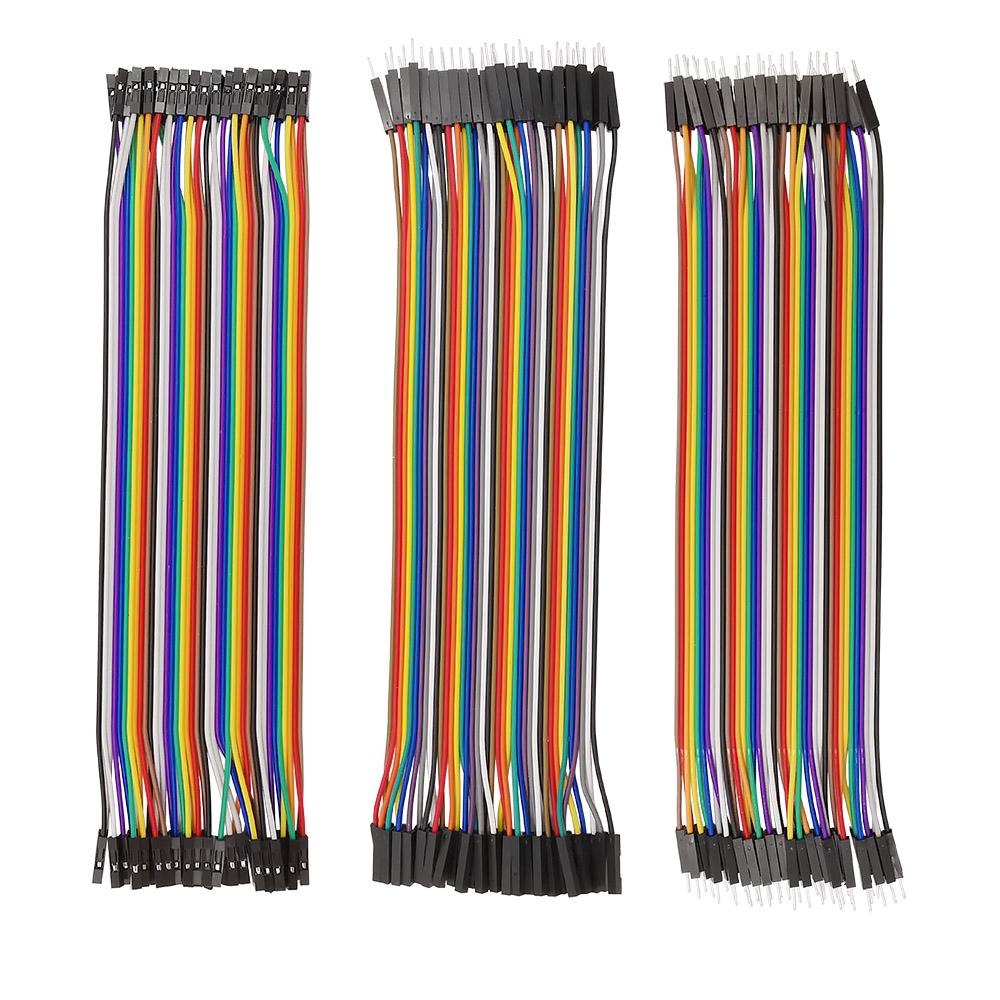 40 Pin Bo Mạch Dây Nhảy Cáp Dây Đực/Nữ Để Nữ/Nam Đến Nữ Dây Ruy Băng Cho arduino DIY 10/15/20/30Cm