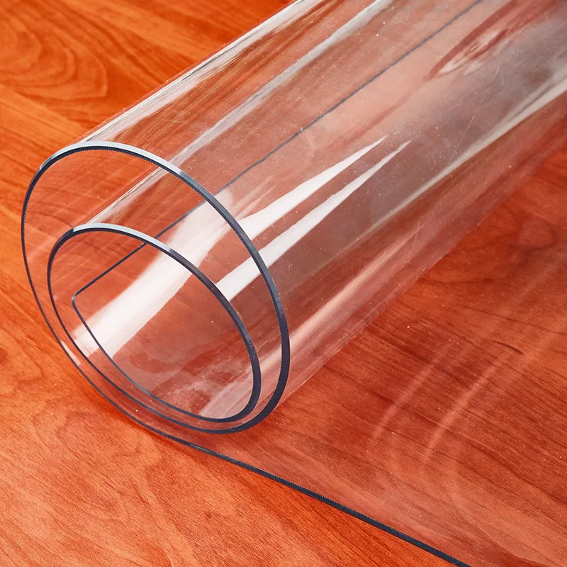 Nhựa PVC Bàn Kính Mat Vải Mềm Bàn Trong Suốt Nhật Chống Nước Thảm Và Thảm Cho Nhà Phòng Khách Khăn Trải Bàn 1.0mm