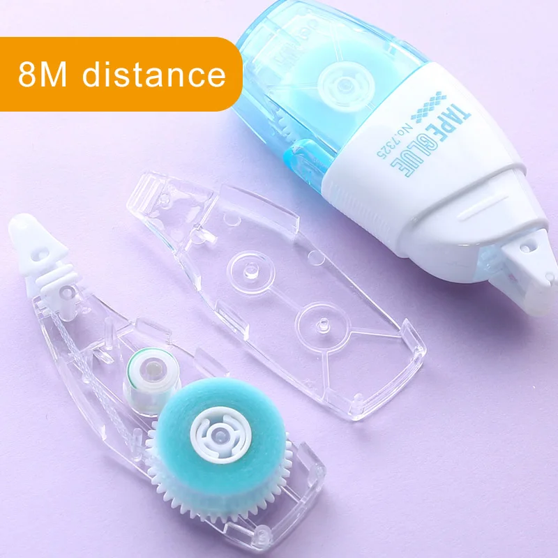 Deli 6Mm * 8M 2 Mặt Chấm Bi Cuộn Băng Keo Con Lăn Cho Trẻ Em Tự Làm Thủ Công Mỹ Nghệ Lưu Trữ Thêu Sò Giấy băng Keo Dán Tiếp Liệu