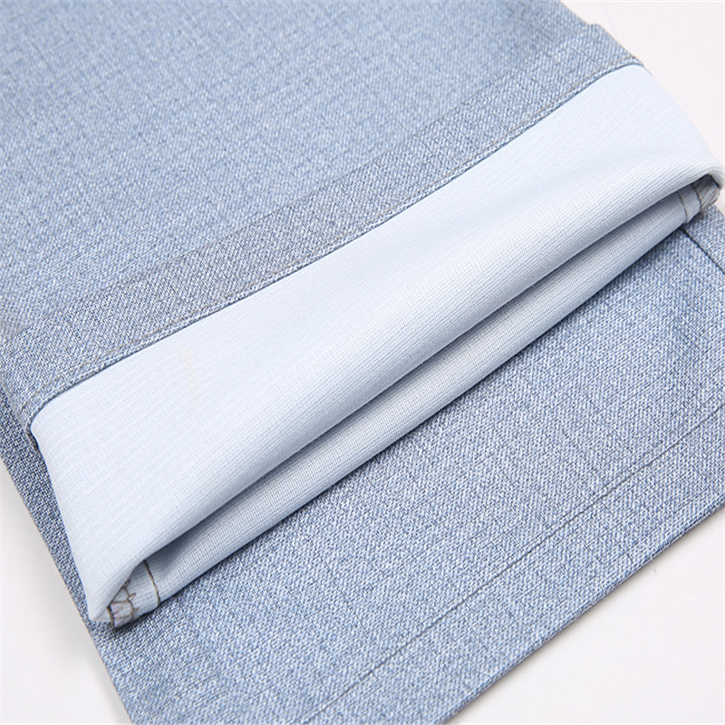 Stretch Formale DressTrousers Für Männer Sommer Gerade Klassische Männer der Insgesamt Freiheit Entspannt Klassische Fit Flache Front Hose