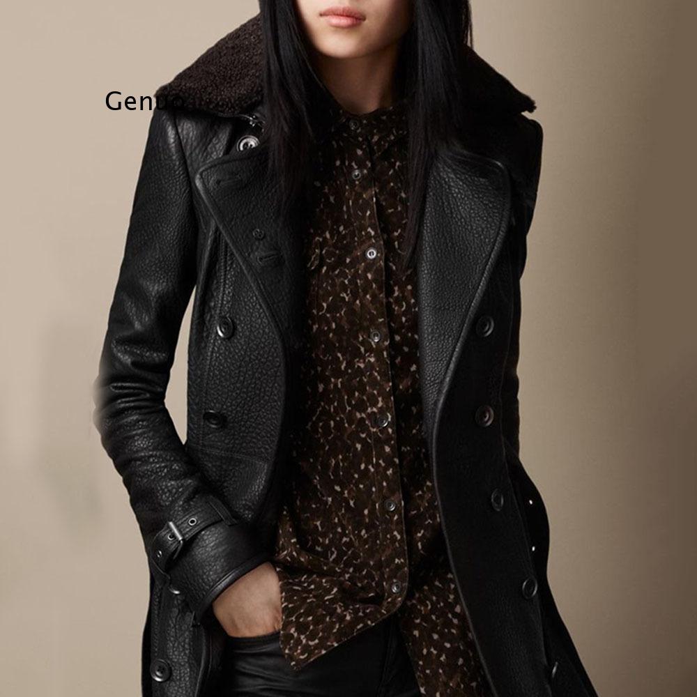 冬ロング Pu ジャケット女性フェイクレザージャケットファッションオートバイコート女性のファッション秋ゴス黒ウインドブレーカー生き抜く 2021