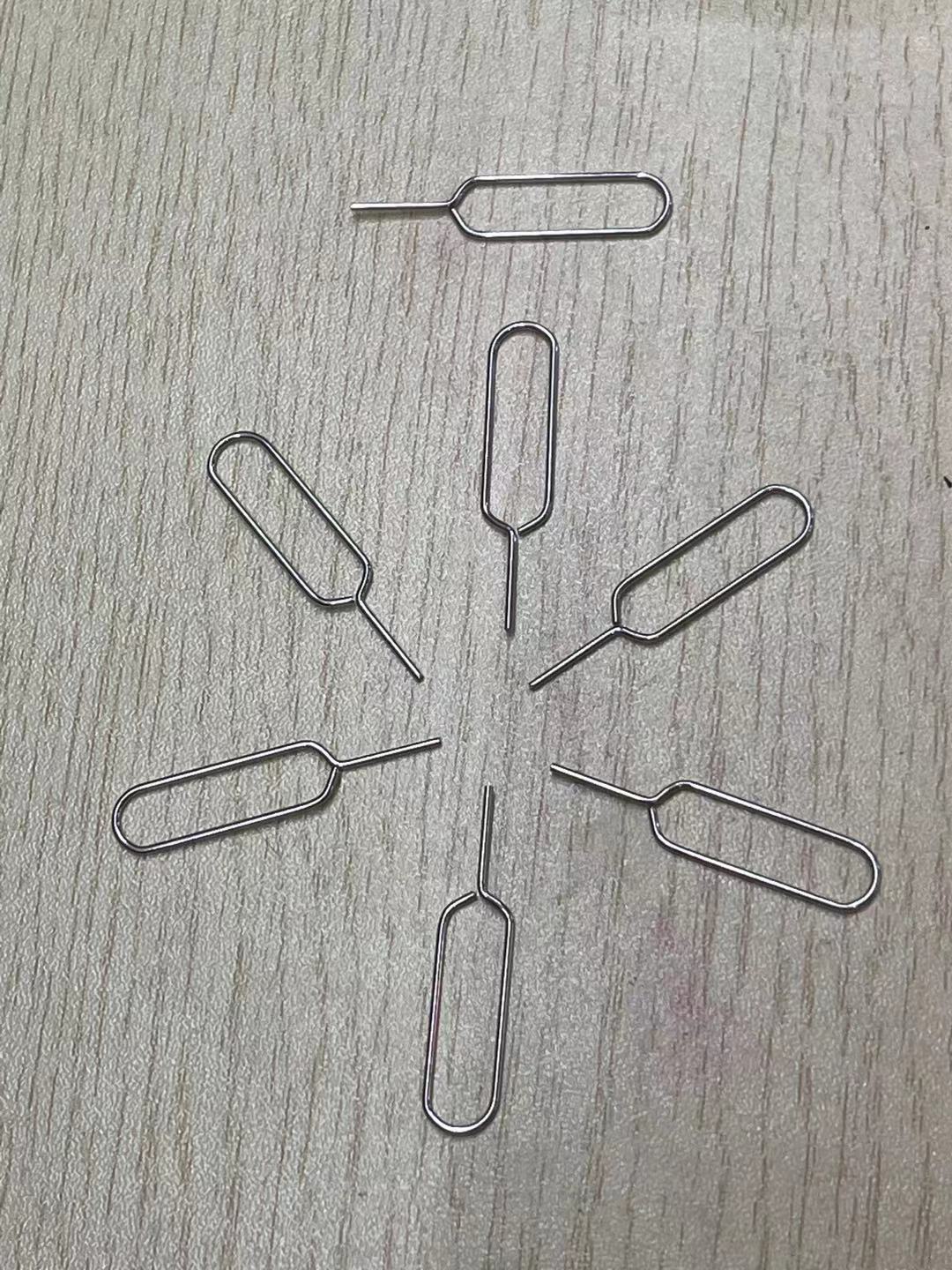 100 stücke Dünne Sim Karte Tray Pin Stoßen Entfernung Werkzeug Nadel Opener Auswerfer Für Die Meisten Smartphone Karte Cutter Pin Opener entfernung Werkzeuge