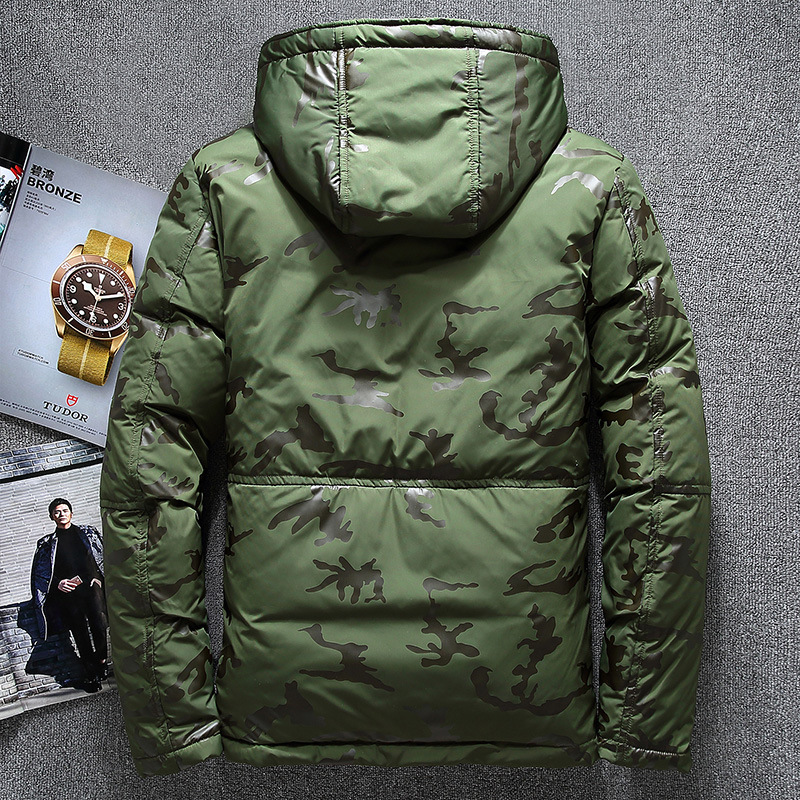 Chaqueta térmica de plumón para hombre, abrigo cálido a prueba de viento, informal, marca de moda, alta calidad, nuevo, invierno, 2022