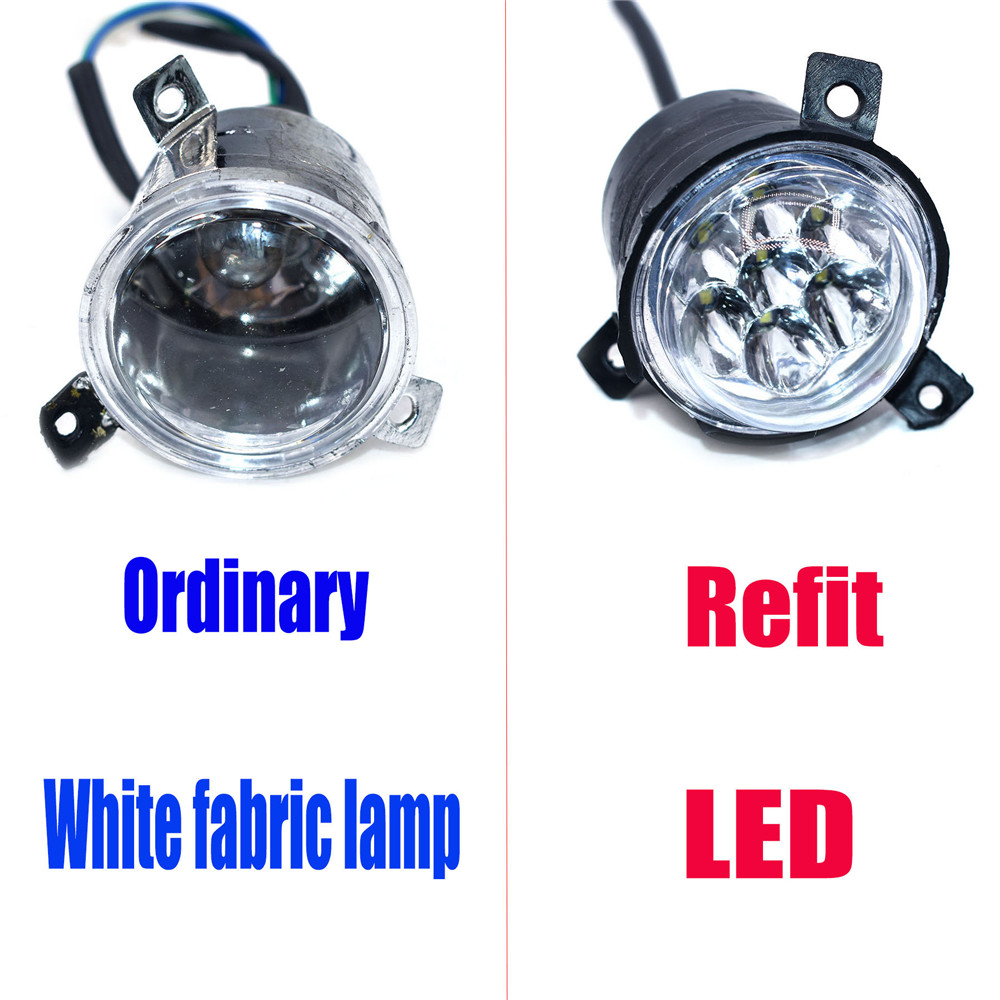 Lampu Sorot LED ATV untuk 50/70CC/90cc/110cc/125Cc Cina 5 Inci 6 Inci 7 Inci Roda 8 Inci Kendaraan Off-Road Quad Mini ATV