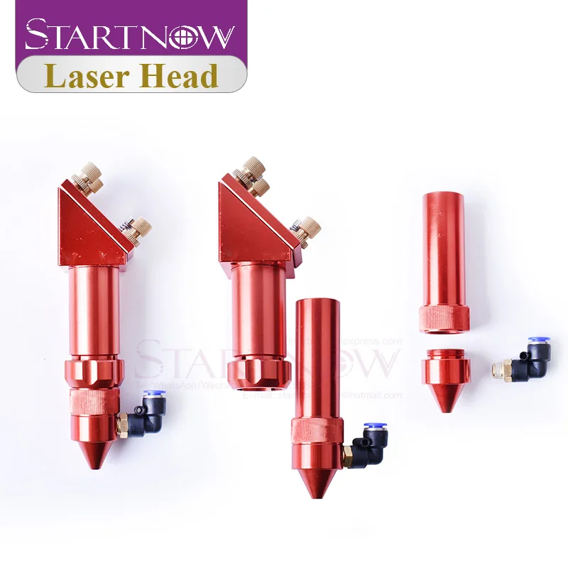 CO2 Đầu Laser Bộ Ống Kính Lấy Nét Thiết Bị và 3rd Gương & Không Vòi Phun CO2 Laser Phản Lực Cho Laser máy Bộ Phận Cơ Khí