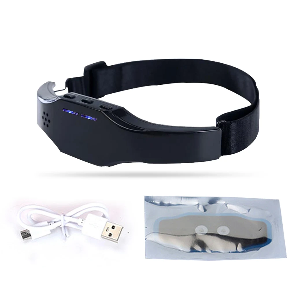 Masajeador inalámbrico para dormir, Monitor para dormir, alivio de la migraña, ayuda para dormir, masajeador, terapia para el insomnio, liberación del estrés, ayuda para dormir