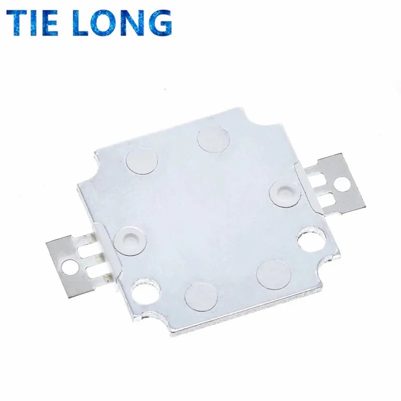 10 개/몫 10W LED 칩 전구 10w led 900lm 따뜻한 흰색 램프 빛 흰색 높은 전력 20*48mli 칩 홍수 램프