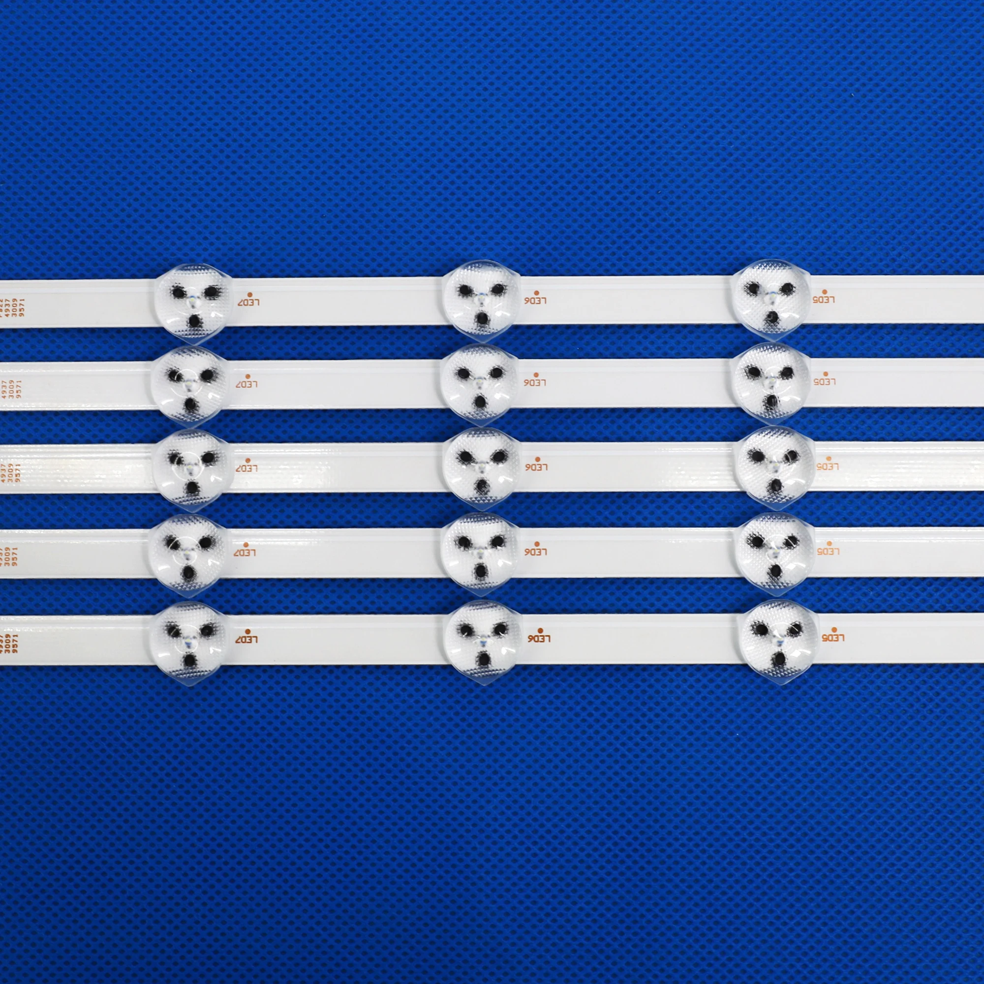 10 unids/set 11LEDs 574mm tira de LED para iluminación trasera Compatible con VESTEL 32D1334DB VES315WNDL-01 VES315WNDS-2D-R02 VES315WNDA-01