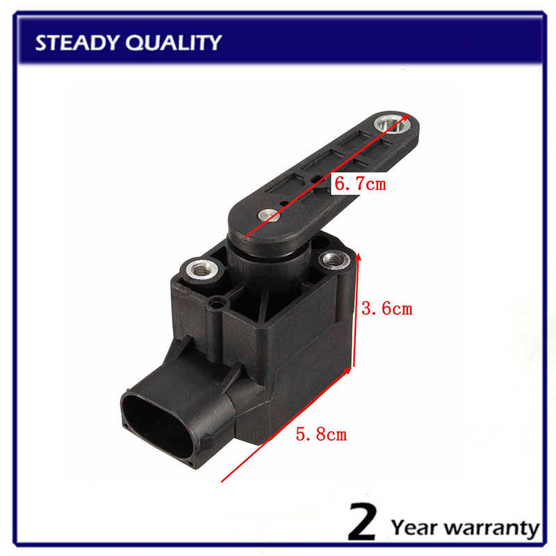 Farol Nivelamento Nível Control Sensor, Range Control Sensor, venda quente, apto para Audi, Skoda, SEAT, Volkswagen, VW 4B0, 907, 503, 4B0907503, 4B0907503A