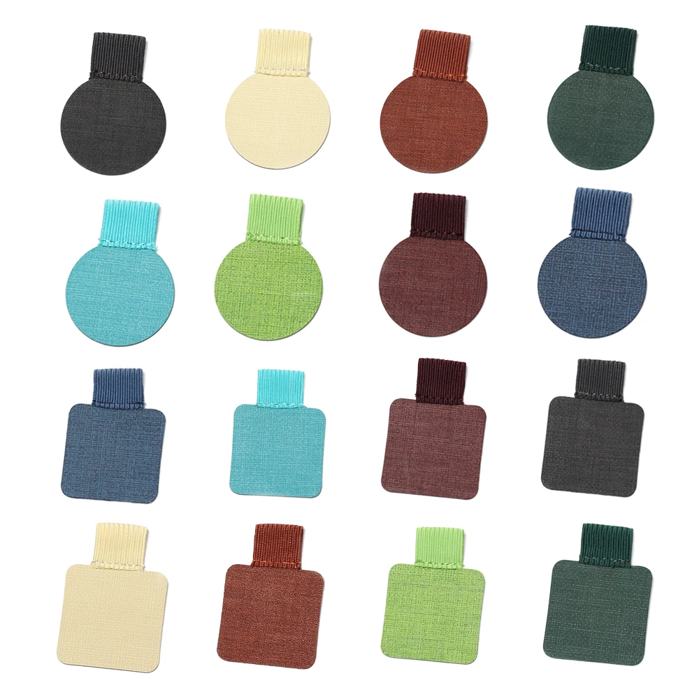 31 colori portapenne autoadesivo portapenne in pelle portapenne anello elastico per quaderni quaderni appunti porta penne Tool