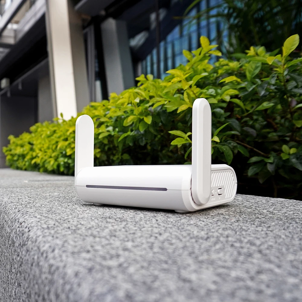 GL.iNet-enrutador de viaje inalámbrico Opal(GL-SFT1200) de doble banda Gigabit, compatible con IPV6, Tor, Openwrt, repetidor de bolsillo de mejor valor