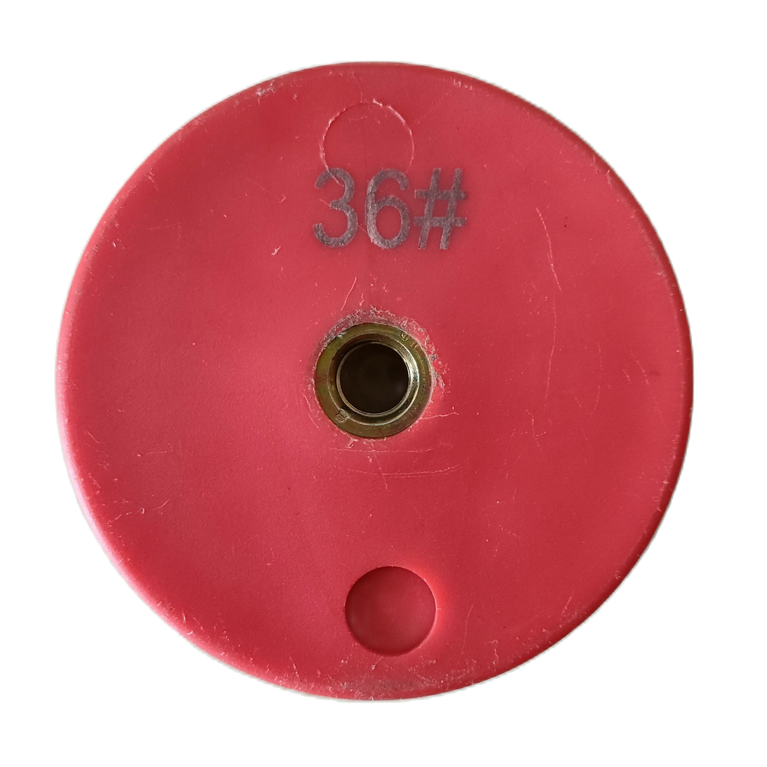 4 "110Mm Sikat Bulat Berlian Filamen Kulit Selesai Permukaan Lingkaran Sikat Abrasif