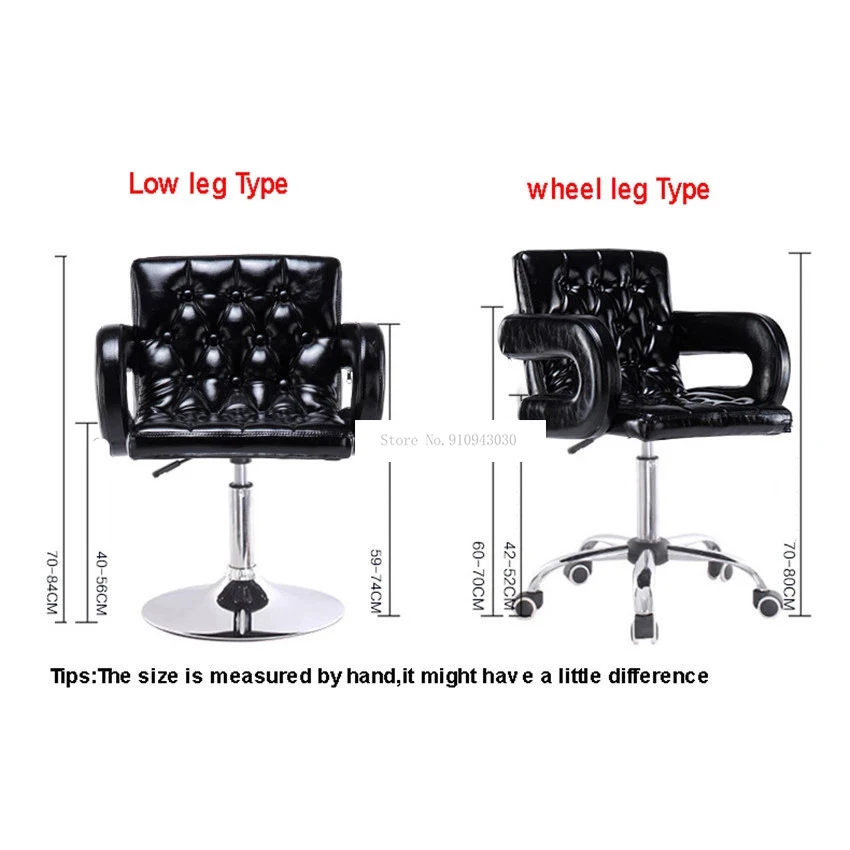 Thời Trang Hiện Đại Thanh Phản Ghế Da PU Mềm Xốp Ghế Ngồi Cao Chân Nâng Xoay Barchair Tựa Lưng Và Tay