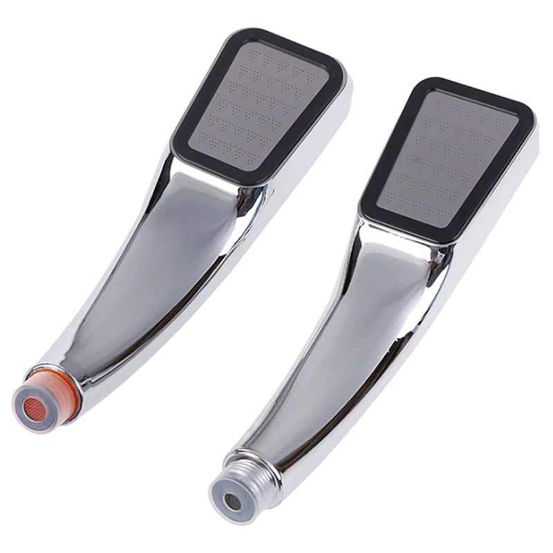 Soffione doccia a 300 fori Flusso di risparmio idrico a pioggia ad alta pressione con ugello spruzzatore in ABS cromato Accessori per il bagno con doccia quadrata
