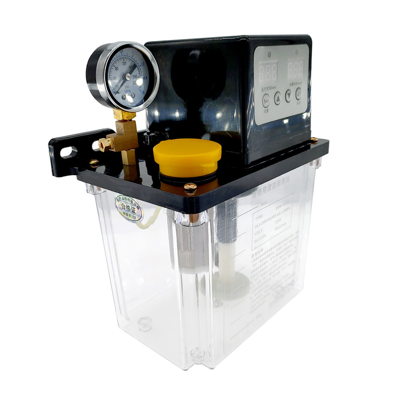 Bomba de lubricante de 2L, bomba de aceite lubricante automática, voltios CA 220V, lubricador de bomba de lubricación electromagnética CNC