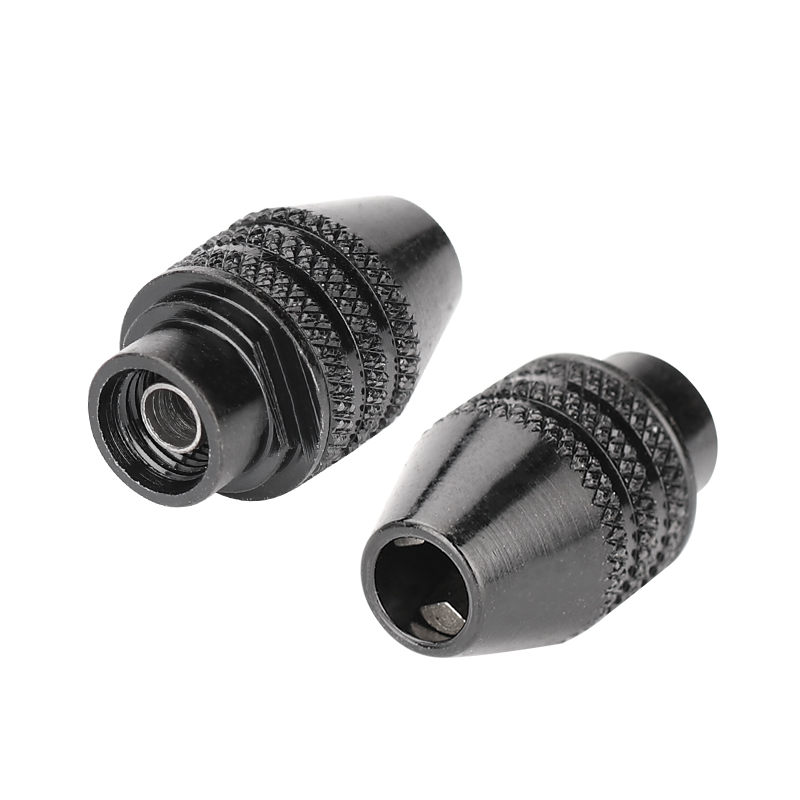 XCAN ドリルチャック M7 M8 0.3-3.2 ミリメートルキーレスインパクトドライバーアダプター電動マイクロモータークランプミニチャック治具ドリルビットアダプター