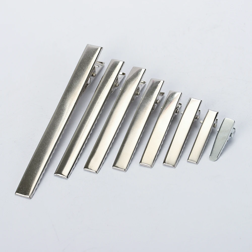 50Pcs DIY 쥬얼리 헤어핀에 대 한 고품질 금속 머리 악어 클립 액세서리 자용 장식 여성 헤어 스타일링 도구