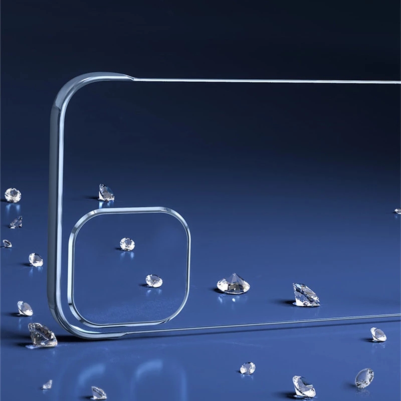 Carcasa dura de PC ultrafina transparente sin bordes para iphone 16, 15, 11, 12, 13, 14 Pro MAX, XR, XSMAX, X, XS, MINI, SE, 7, 8 PLUS