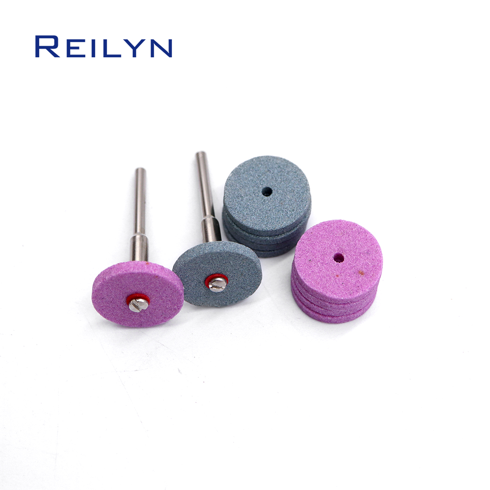 12/24/36pcs 20mm Dremel Accessories Mini Drill Grinding Buffing Wheel Stone Polishing Pad for Bench Grinder Dremel Rotary Tool