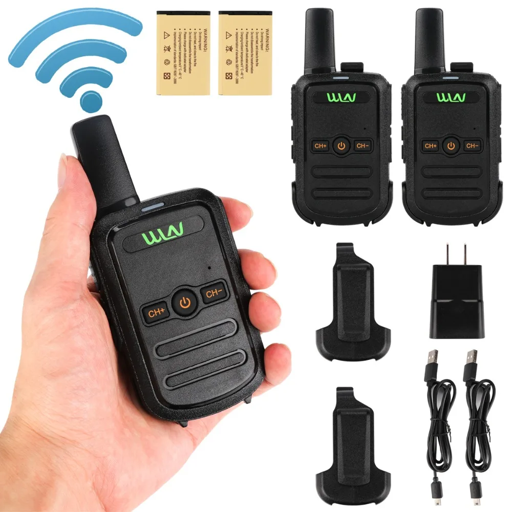 Walkie-talkie professionelle mini farbe ultra-dünne ultra-kleine USB direktes aufladen