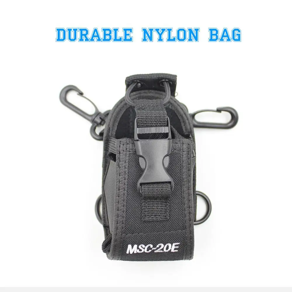 Taktische Radio Fall Halter Nylon Tragen Fall Für Baofeng UV-5R UV-82 UV-888S UV-9R Walkie Talkie Zubehör für Jagd Camping