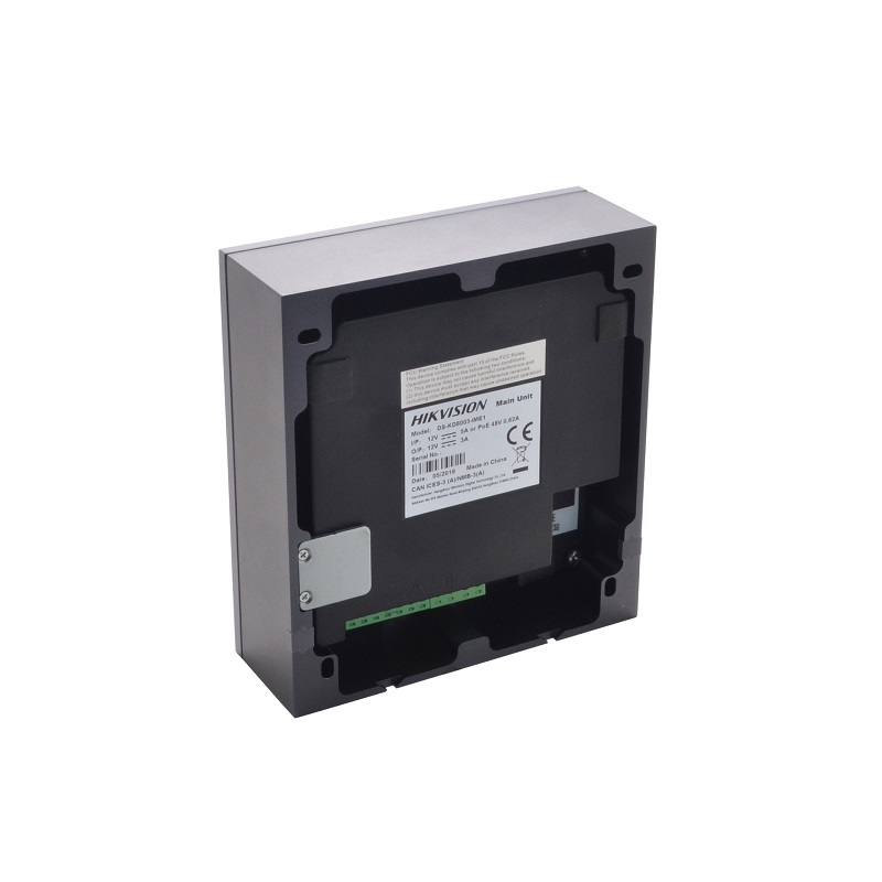 Hikvision-Intercomunicador de Vídeo IP, Multi-Idioma, POE Villa, Módulo Campainha, Estação de Porta, Telefone da Porta, DS-KD8003-IME1 B, 802.3af