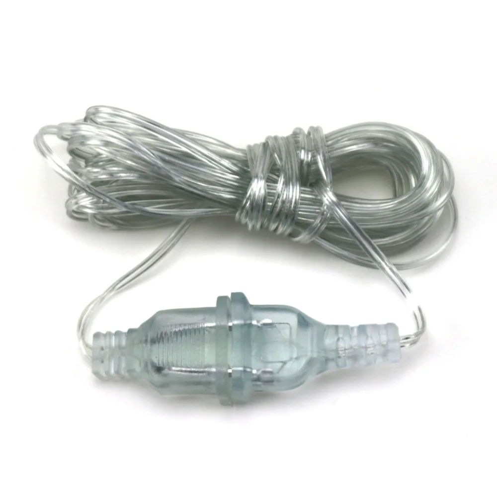 Thương Hiệu Mới 5M Cắm Dây Nối Dài EU/Mỹ Cắm Cho Đèn LED Giáng Sinh Nhẹ Phần Mở Rộng Chuỗi Dây Chuyền DỰ TIỆC CƯỚI chiếu Sáng Trang Trí