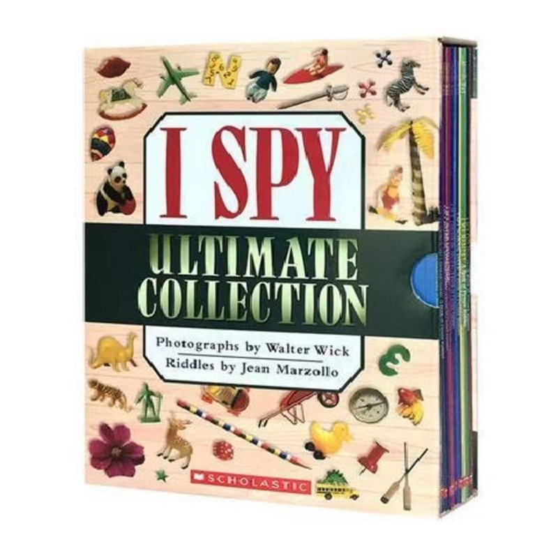 "10 bücher Box Set I Spy Ultimative Sammlung Visuelle Entdeckung Englisch Bild Buch Frühen Bildung Kinder Lesen Buch 3-6 jahre Ar