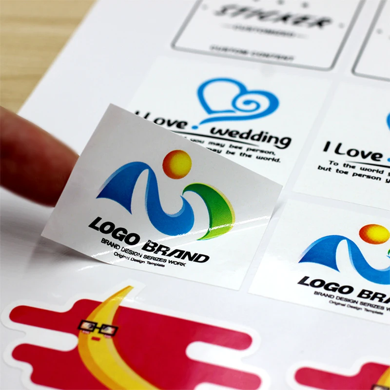 100 Chiếc Tùy Chỉnh Miếng Dán Và LOGO Cưới Dán Thiết Kế Cá Tính Nhãn 3Cm-10Cm Sinh Nhật/Lời Mời/hộp Quà Tặng Miếng Dán/Hình Ảnh