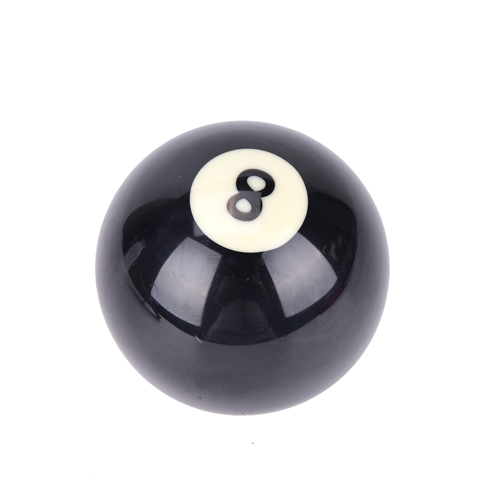 EIGHT BALL Bolas de billar estándar regulares negras de 8 bolas EA14 # 8 Reemplazo de bolas de billar de 52,5/57,2 mm