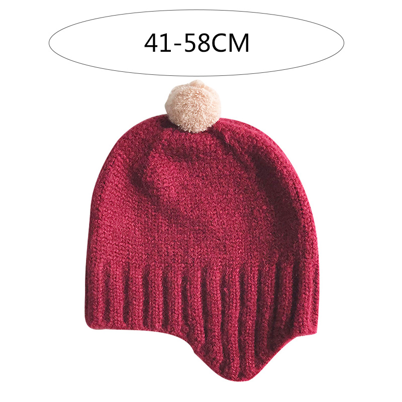 Gorro do bebê gorro do bebê muts para a orelha recém-nascido grosso quente chapéu das crianças chapéu do bebê