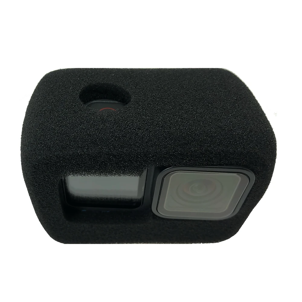 GoPro HERO 13 Schwarz 12 11 Windschutzscheibe Windgeräuschreduzierung Schwammschaumgehäuse für Go Pro 10 9 Action-Kamera-Zubehör