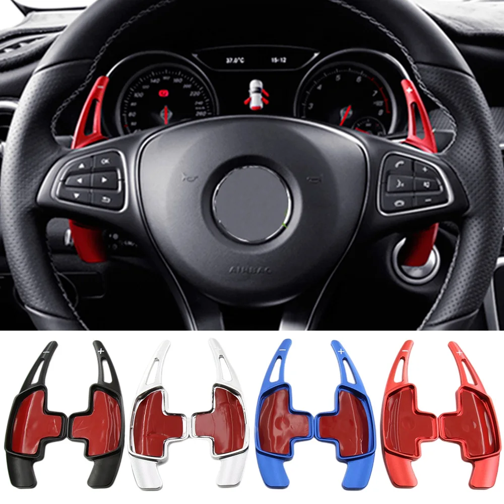 Für Mercedes Benz A B Klasse W447 W176 W246 MB SLK R172 CLA C117 GLA X156 Auto Lenkrad Paddles Shifter Extender Zubehör