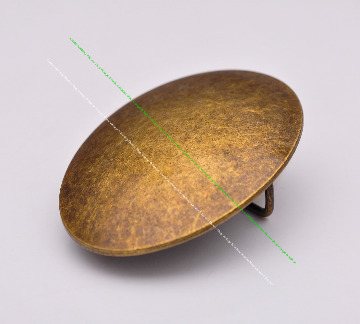 Starke Antike Messing Metall Oval Western Leathercraft Jeans Gürtel Schnalle Ersatz Fit 40mm