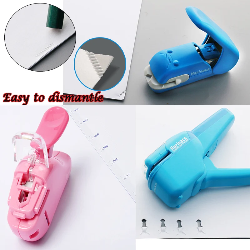 KOKUYO Chủ Lực Không Bấm Kim Harinacs Báo Chí SLN-MSH/DẶM/GIỜ Nổi Needleless An Toàn Và Thân Thiện với môi trường cho Văn Phòng, Sinh Viên