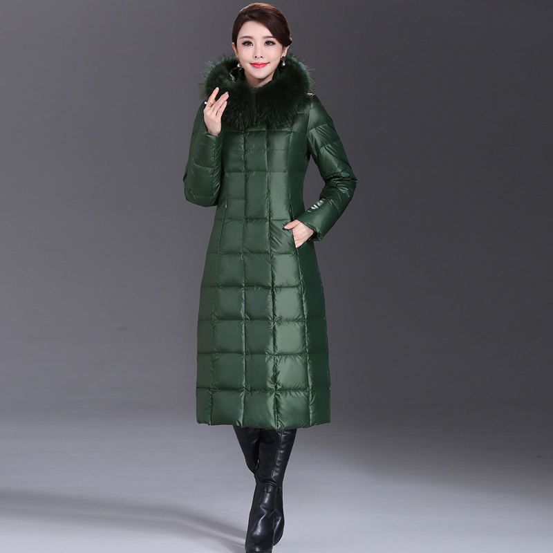 Winter Jacke Frauen Mäntel Koreanischen Stil Unten Mantel Dicken Parka Lange Hohe Qualität Große Plus Größe 4XL 5XL Kleidung Mode Neue Mit kapuze